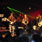 Die Band mit vollem Einsatz