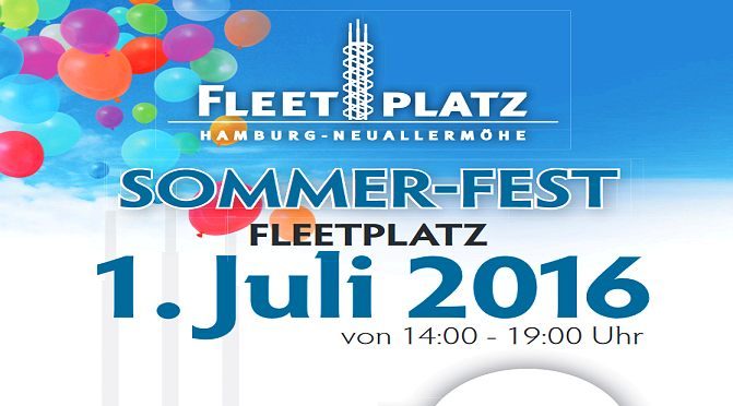 Fleetplatzfest mit Ausstellung und Bühnenprogramm – Freitag, 1. Juli von 14-19 Uhr