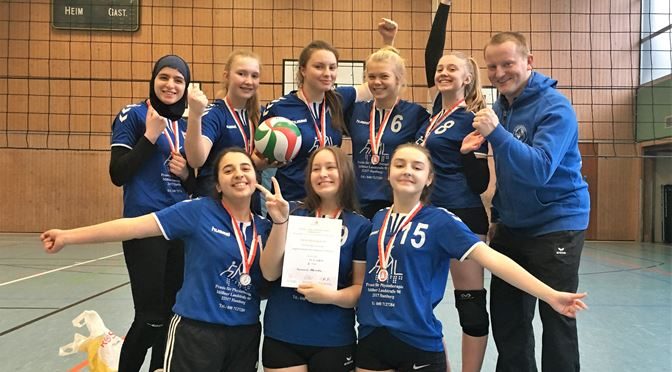 Volleyballerinnen holen Silber